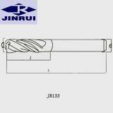 JR133 2 Flute 3 Flute 4 Flute 3mm-16mm Cnc Carbide End Mills thumbnail-2