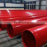 Direct Sale Inside and Outside Plastic Coated DN65 Seamless Steel Pipe for Fire Fighting