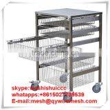 wholesale cheap OEM service multi purpose mesh container utility wire storage basket