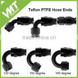 PTFE Black 120 Degree HOSE ENDS Anodized Aluminum An10 Fittings for Sale thumbnail-3