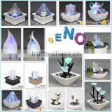 Rotating Crystal Glass Ball Water Fountain for Indoor Decoration thumbnail-4