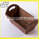 Wooden Fruit Tray,Wood Tray Flowerpot thumbnail-3
