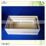 Wholesale Craft Set Houses Food Storage Plywood Wooden Crate thumbnail-5