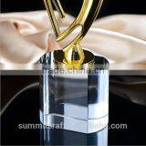 Custom New Design Crystal Dance Trophy thumbnail-4
