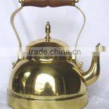 Polished Solid Brass Kettle for Catering & Cafe thumbnail-1