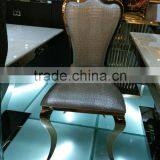 2016 Luxury Stainless Steel Dining Chair / Dining Chair for Wholesale A867 thumbnail-2