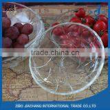 Deep Glass Dry Fruit Plate Decoration for Salad Vegetables thumbnail-1