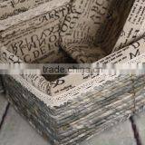 High Grade Wooden Laundry Basket With Sets thumbnail-6