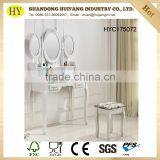 Custom Wooden Bedroom Dressing Table With Stool thumbnail-1