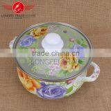 Quality First Kitchenware 3pcs New Enamel Lid Enamel Casserole Set Wholesale thumbnail-5