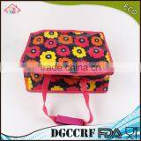 NBRSC SGS Certification Square Folding Insulated Lunch Bag With Zip Closure thumbnail-1