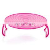 High Quality 120g Kitchenware Plastic Microwave Oven Bowl Stand Holder Rack thumbnail-5