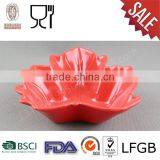 Leaf Shape Melamine Salad Bowl thumbnail-1