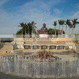 Outdoor Decoration Feng Shui Bronze Buddha Statue for Travel in Taiwan thumbnail-3