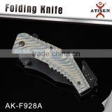 High Quality 4.5' Blade Camping Knife With G10 Handle Hunting Pocket Knife Tools thumbnail-3