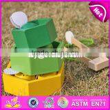 New Design Kids Funny Wooden Bee Toys Custom Children Wooden Cartoon Bee Toys W01B039 thumbnail-3