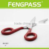 S8-1021 17.8CM 2Cr13 Full Stainless Steel With Plastic Coating Handle Sewing Scissors thumbnail-3