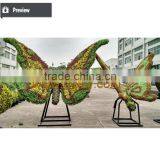 New Design Plastic Green Milan Grass Decorative Plant thumbnail-4