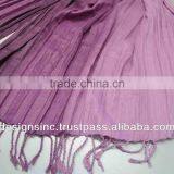 Attractive Color Cotton Scarf / Scarves thumbnail-1