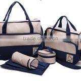 5PCs Baby Nappy Changing Bag Set thumbnail-1