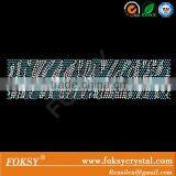 Hot Sale Cheer Bow Hot Fix Iron on Rhinestone Transfer thumbnail-1