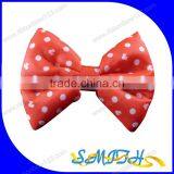 MSD Big Red Ribbon Bow Tie With White Dots for Garment Accessories thumbnail-1