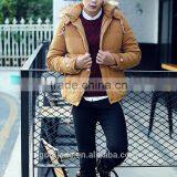 Manufactorying China Supplier 2016 Fashion Thicken Cheap Men Winter Coats With Hoodie thumbnail-3