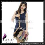CX-H-29 New Design Genuine Fox Fur Ladies Fashion Bags, Tote Bags thumbnail-3