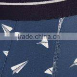 Hot Men Underpant Briefs With Paper Planes Print, Cheap Briefs for Men thumbnail-3