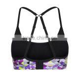 Lady Colorful Fashion Sexy Yoga Bra thumbnail-2