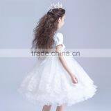 Wholesale Satin Kid Dresses Children Frocks Designs Name Of Girl Dress thumbnail-4