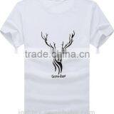 Custom 100% Polyester David's Deer Design Printing T-shirt thumbnail-2