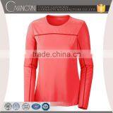 Fancy Soft Design Long Sleeve Woman T-shirt With Flatlock thumbnail-3
