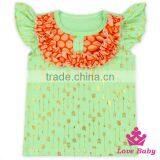 Formal Sleeveless Tops Wholesale Baby Sleeveless Shirts Ruffle Cap Sheeveless Top Wholesale Kids Tank Top thumbnail-2