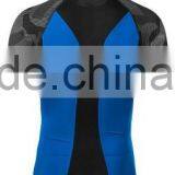 Polyester Gym Mens Spider Print Slim Fit Quick Dry Short Sleeve Blank Training T Shirt thumbnail-5