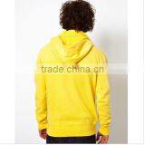Super Quality Yellow Blank Bulk the Fleece Clothing With Kangaroo Pocket thumbnail-2