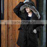 2016 New Design Vogue European Style Fishtail Military Fur Parka Designer Men Winter Coat thumbnail-4