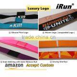 NON-SLIP Rubber Elastic Headband Stretch Strap Yoga Head Belt - Mini Bands Trendy Authentic Sportsbands - Accept Custom thumbnail-5