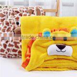 Wholesale Polyester Winter at Home Heated Blanket Print Sheet Set Super Comfy Knit Jacquard Appliqued Plush Pillow Blanket Scarf thumbnail-3