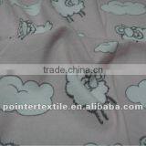 100% COTTON 26S JC PRINTED SINGLE JERSEY FABRIC 200GSM 175CM BABY DESIGNS CHINA MADE