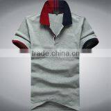 Latest Two Color Neck Polo Shirt Designs thumbnail-1