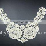 100%cotton Collar Lace for Garments' Backside thumbnail-1