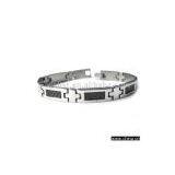 Sell Stainless Steel Bracelet With Carbon Fiber thumbnail-1