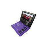 7inch Portable Dvd Games Player / Evd Player / Home Dvd With Sunplus+Hitachi Solution-Cr-7028 thumbnail-1