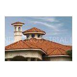 SGCC ASTM Metal Roofing Tiles Color Coated Safe CE SGS With Roman Aspirant System thumbnail-1