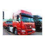 Sinotruk Howo 6X4 Prime Mover Truck 371HP , Red Unloading Trucks , Color Can Be Selected thumbnail-1