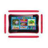 Red Dual Camera 2D / 3D Kids Educational Laptop 1024*600 LCD Games App