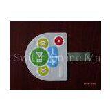 Dull Polish Membrane Switch Keyboard For Electronic Reading Machine