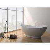 Stone Resin Bathtub Freestanding Bathtub thumbnail-2