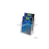 2-Tier Literature Holder A4,Clear thumbnail-1